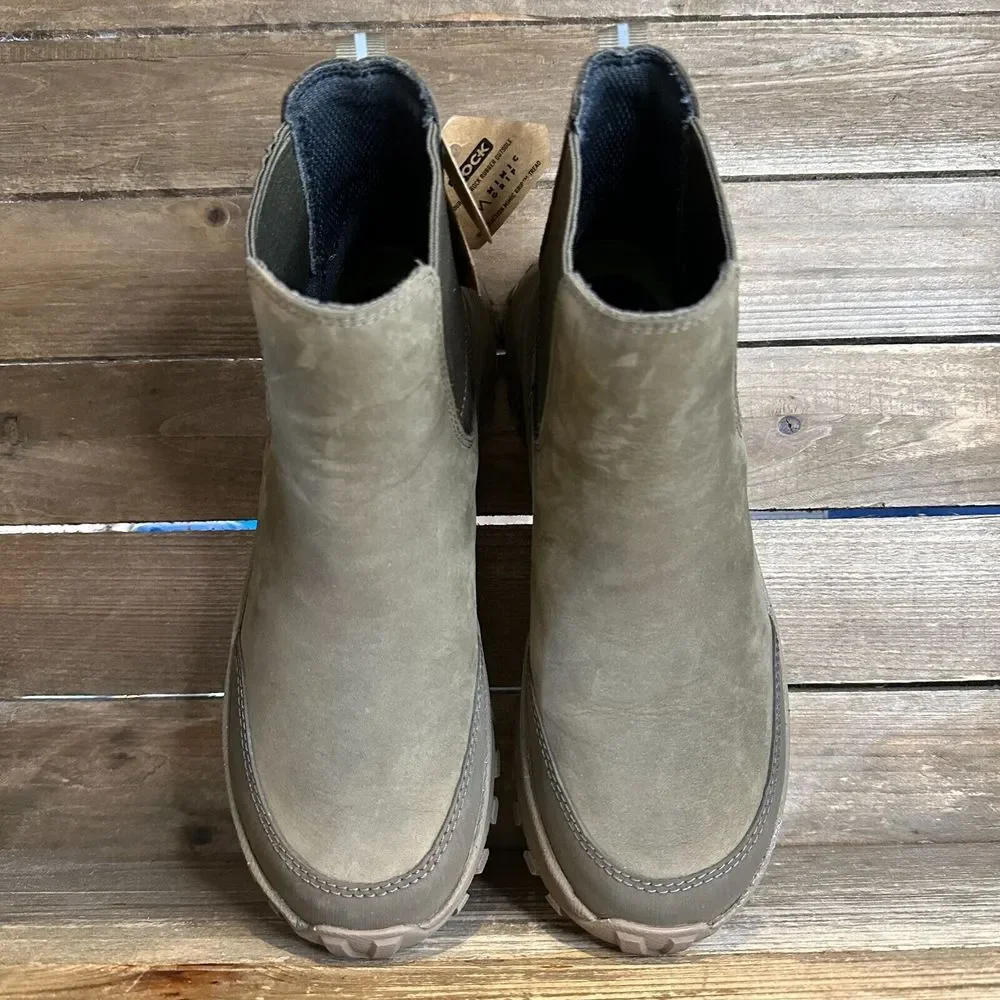 New Womens Clarks ATL Trekup Waterproof Green Trail Ankle Boots Booties Size 7 M - Picture 3 of 6